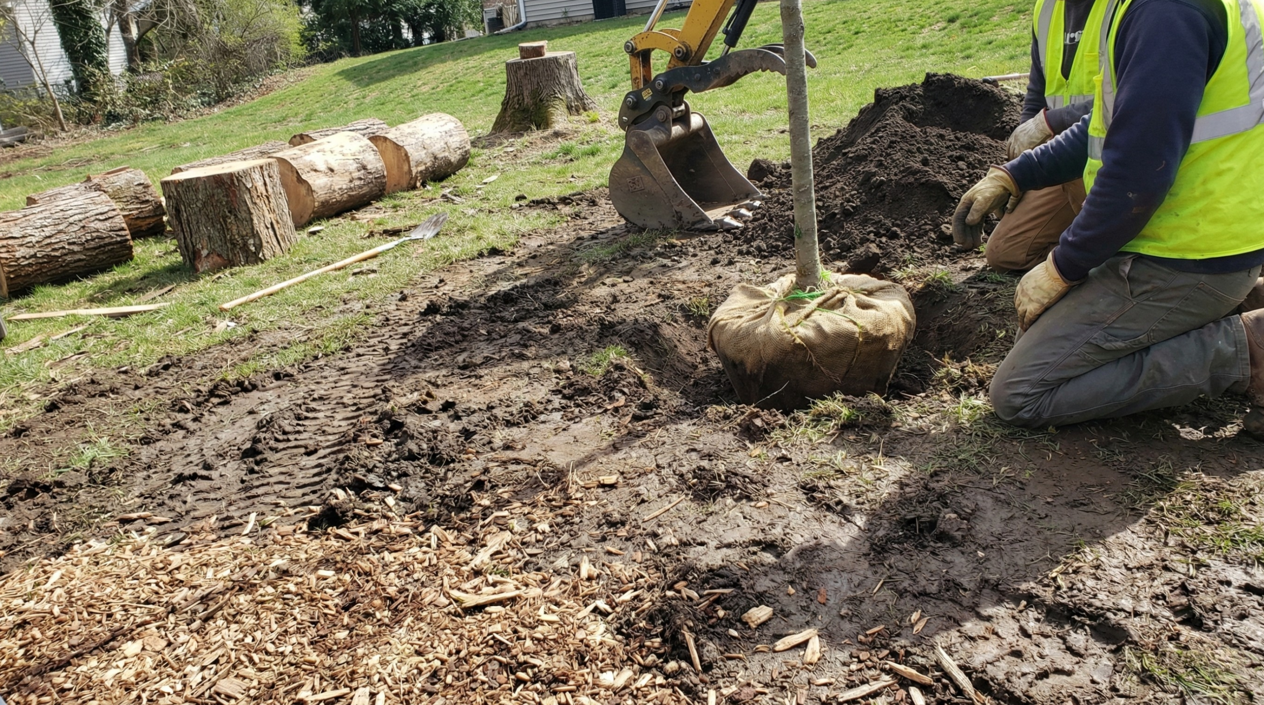 tree planting scaled - Tip Top Arborists