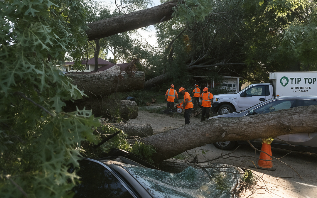 Storm-Damaged Tree Removal in Lancaster | Tip Top Arborists