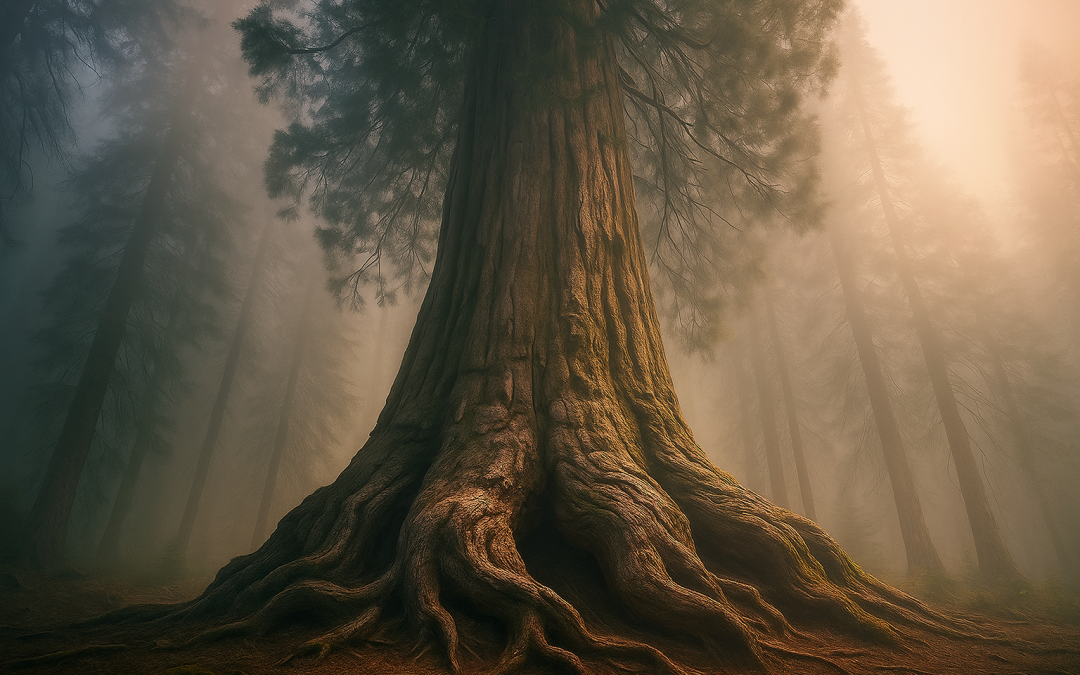 From Seed to Sentinel: The Life Story of a Lone Redwood