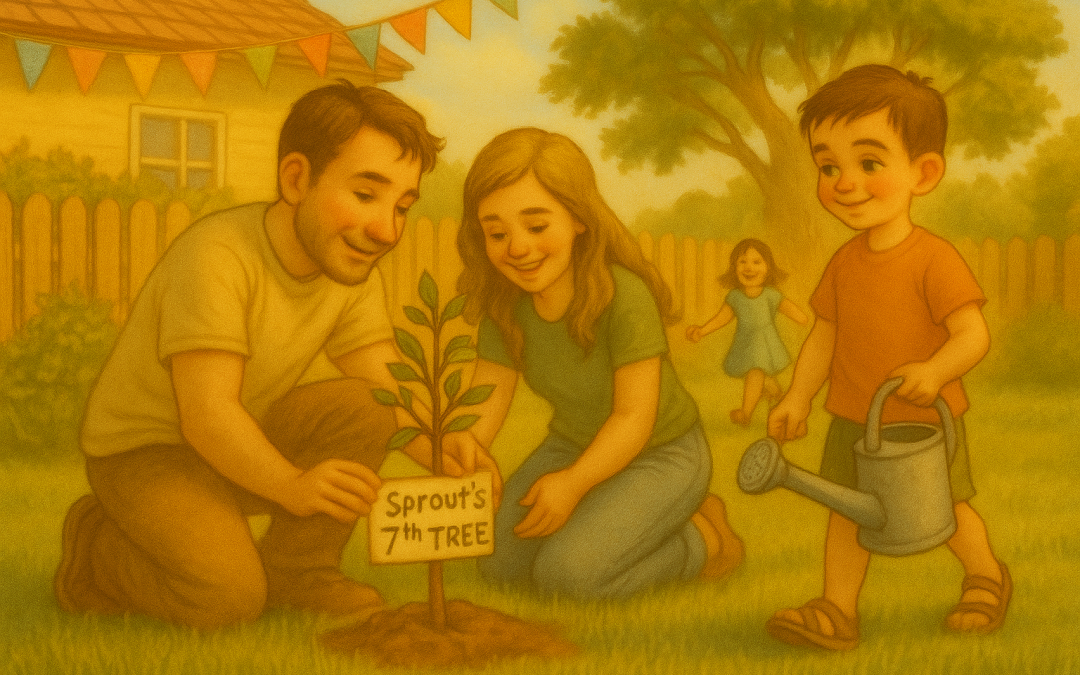 Planting a Birthday Tree: A Yearly Family Tradition