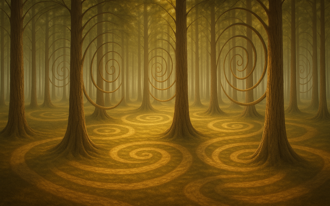 The Spiral Grove: Sacred Geometry in Forest Growth