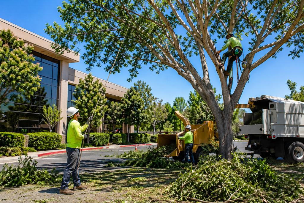 commercial tree service in Lancaster CA by Tip Top Arborists
