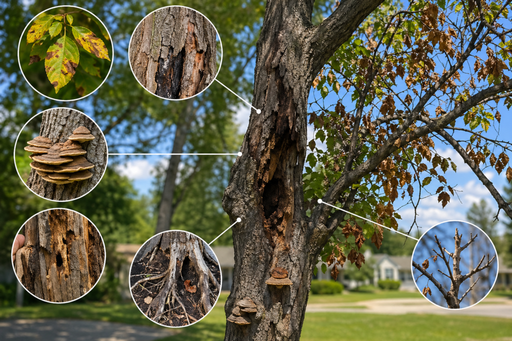 Diseased Tree Symptoms and Warning Signs