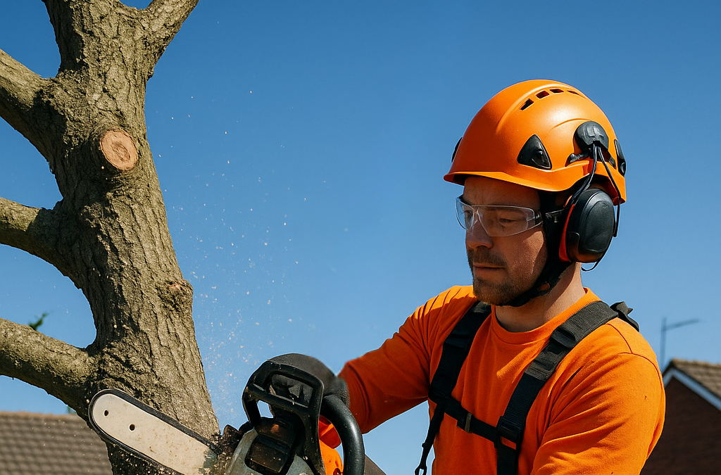 Can I Remove a Tree Near Power Lines in Lancaster, CA?