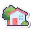 icons8 house with a garden 100 - Tip Top Arborists