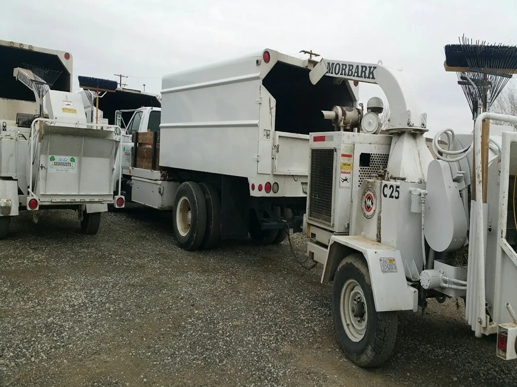 A stump grinding in Hesperia, CA