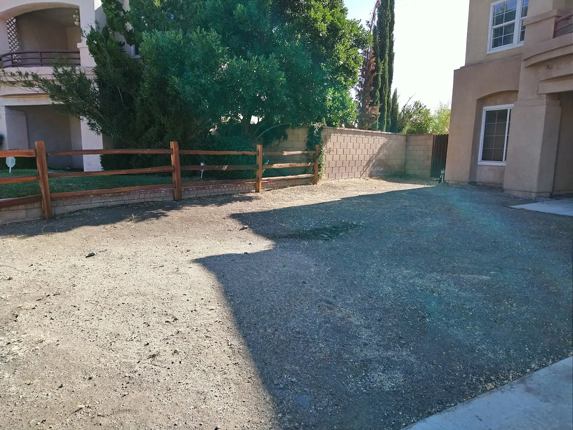 A stump grinding in Victorville, CA